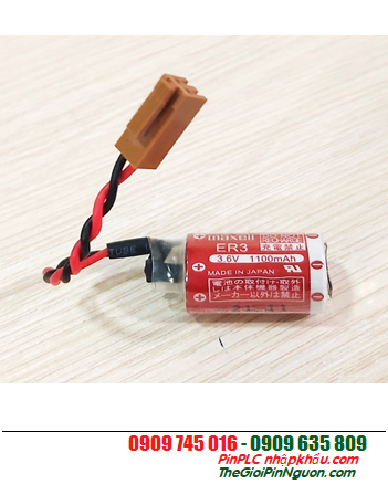 Maxell ER3; Pin nuôi nguồn Maxell ER3 lithium 3.6v 1/2AA 1100mAh _Made in Japan